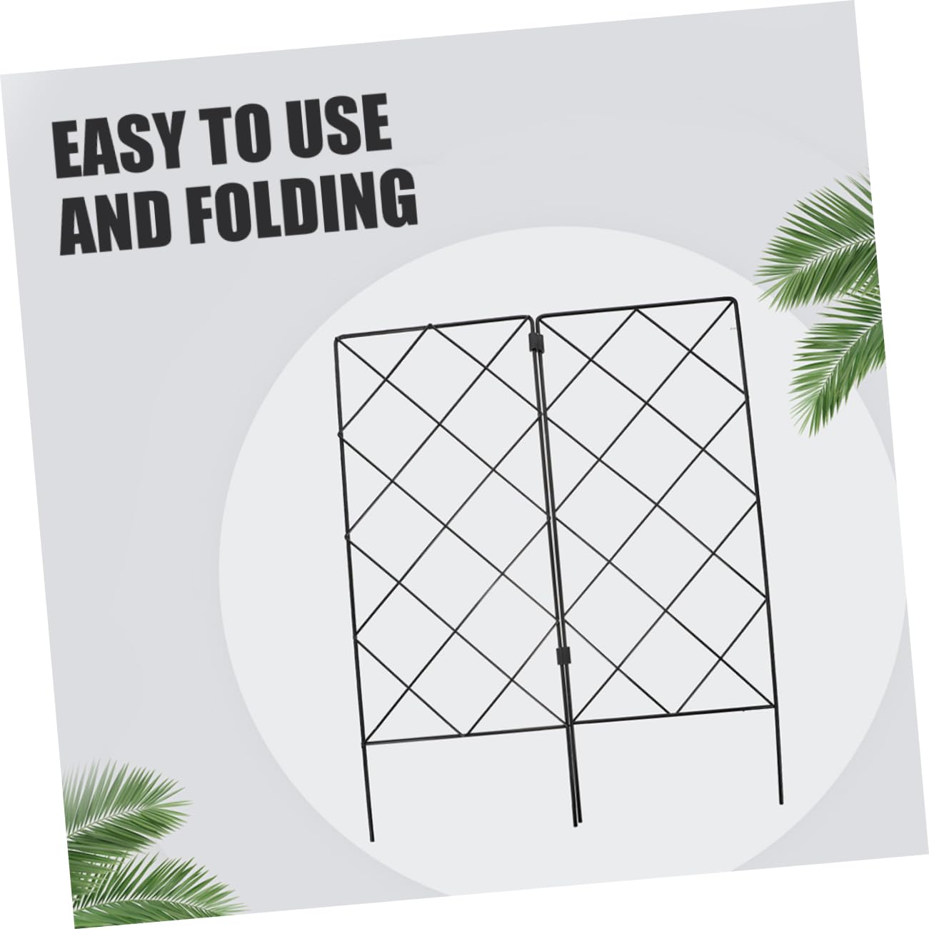 Toddmomy 2pièces Treillis pour Plantes Grimpantes Pot Support de Jardinage pour Tiges de Plantes pour Pots de Fleurs et Protection Intempéries