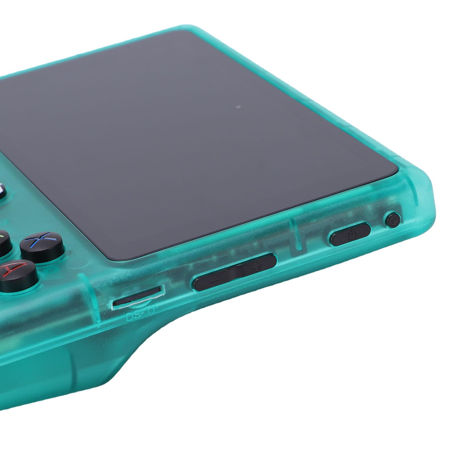 Cocoarm Consola de Juegos Portátil Retro Dispositivo de Juego Portátil ABS con Pantalla 720P de 6 Pulgadas 128 GB 6000 MAh Joysticks RGB Duales para Viajes Noches de Juegos Familiares Reproductores