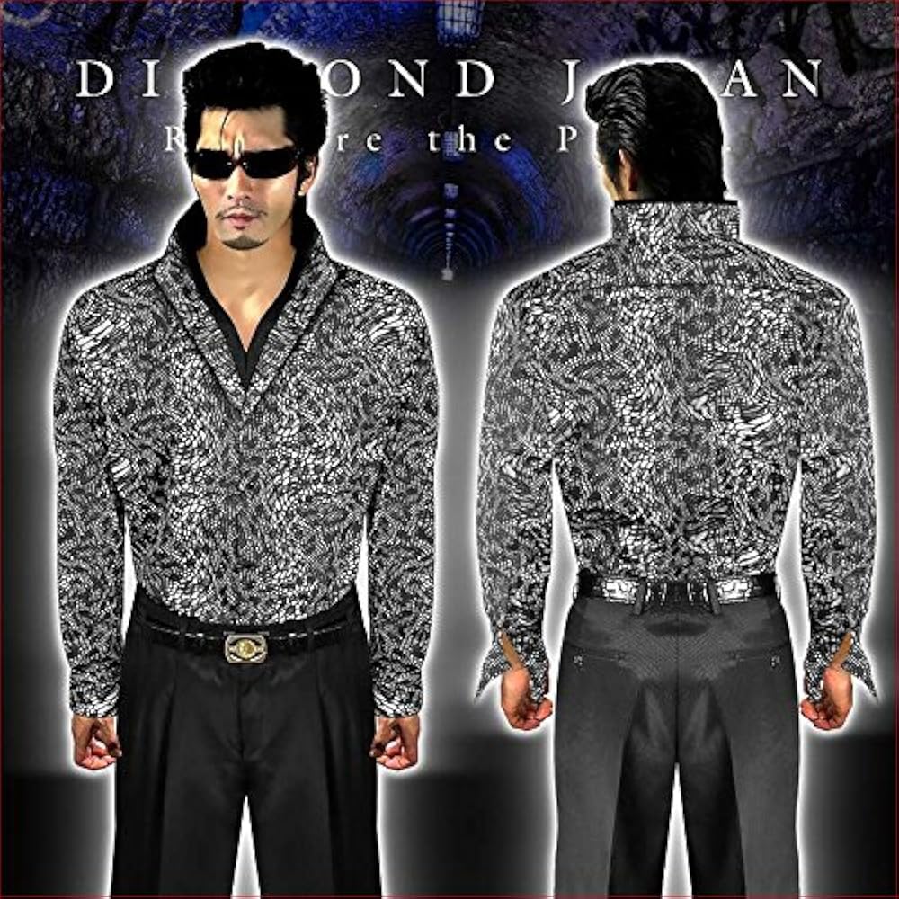 Amazon.co.jp: [ダイヤモンドジャパン] Mサイズ dj-035 長袖 Yシャツ