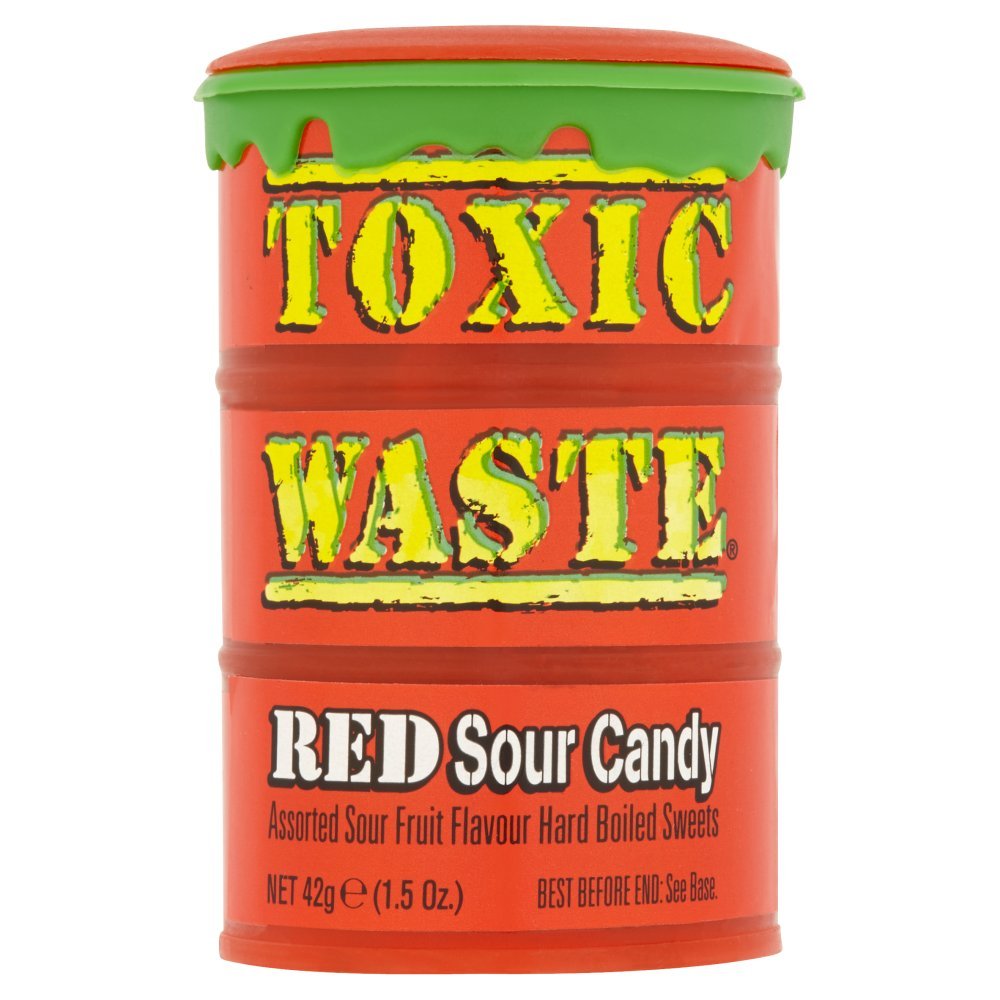 Kingsway Red Toxic Waste Drum Extreme Sour