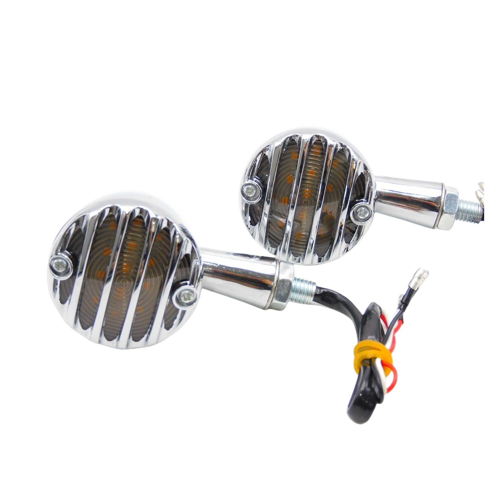 Motocletta Scooter Indicatore di Direzione Luce Indicatore luminoso proiettile indicatore di direzione universale per moto per Ha&rley Touring Dyna Chopper per