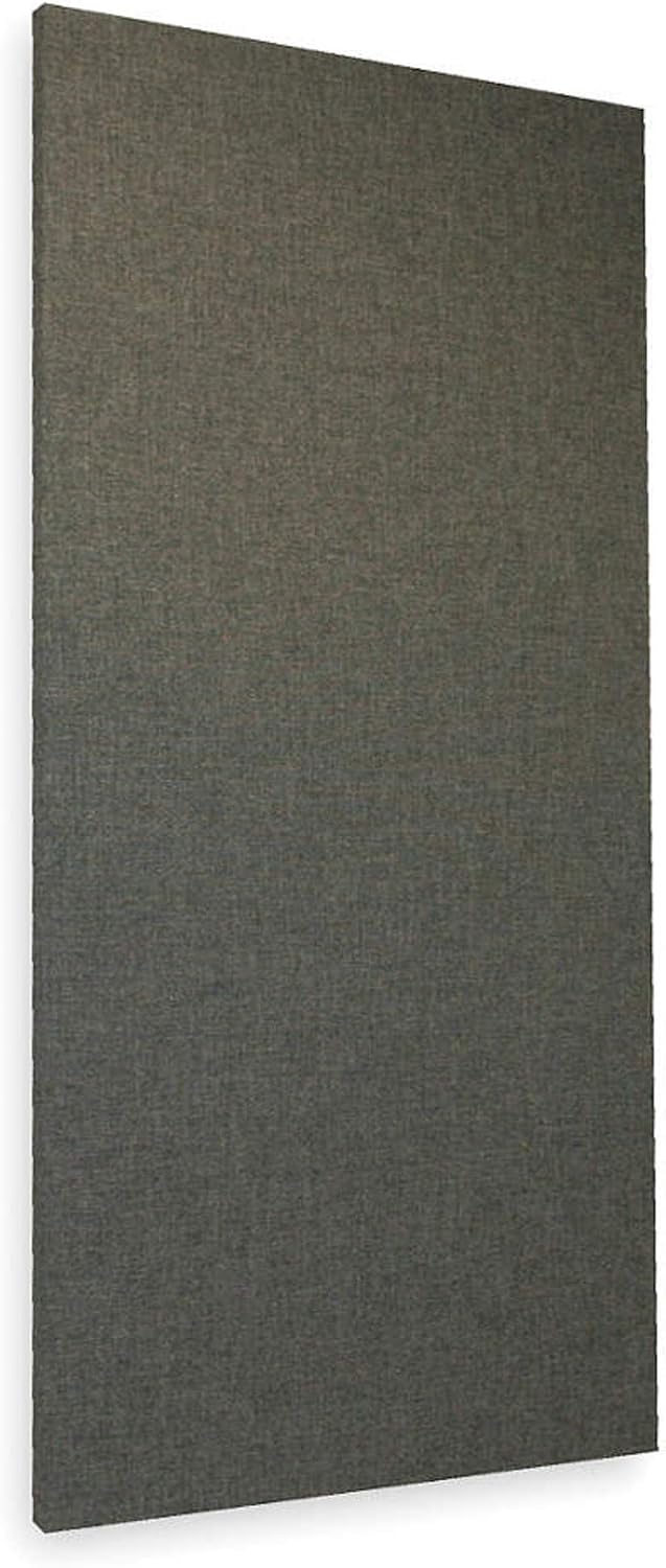 Acoustic Panel, Fabric, Gray, 8 sq. ft.