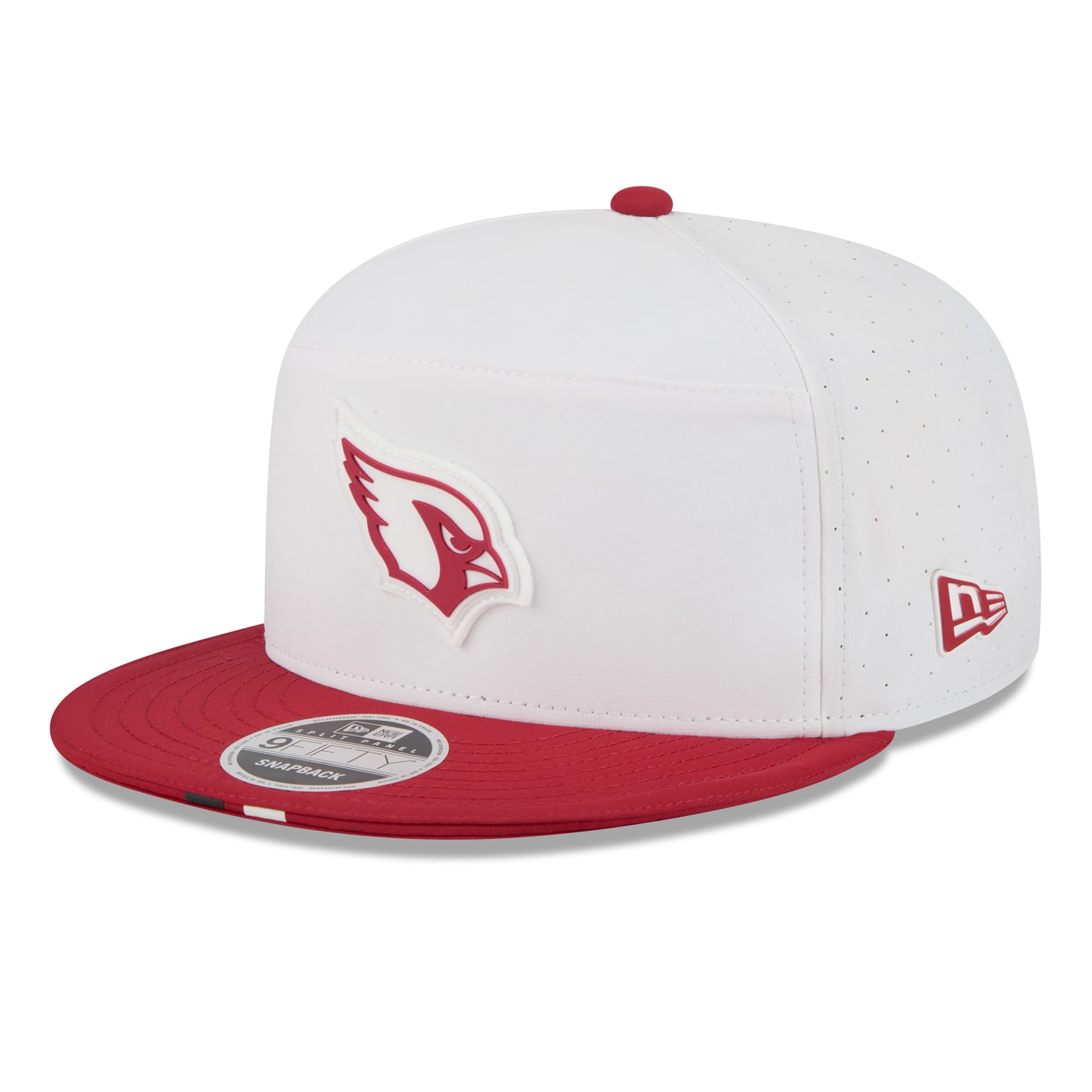 New Era 9Fifty NFL Cardinals CapEra Women/Men - Flat Brim Cap Baseball Snapback Snapback, with Peak All-Season Spring Summer Autumn Winter - One Size red