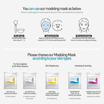 HISTOLAB Modeling Mask | 1000g/35oz. | Powder Type (Peppermint Cool)