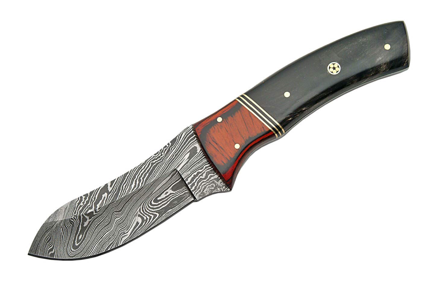 Szco Supplies Damascus Mosaic Big Game Skinner Knife
