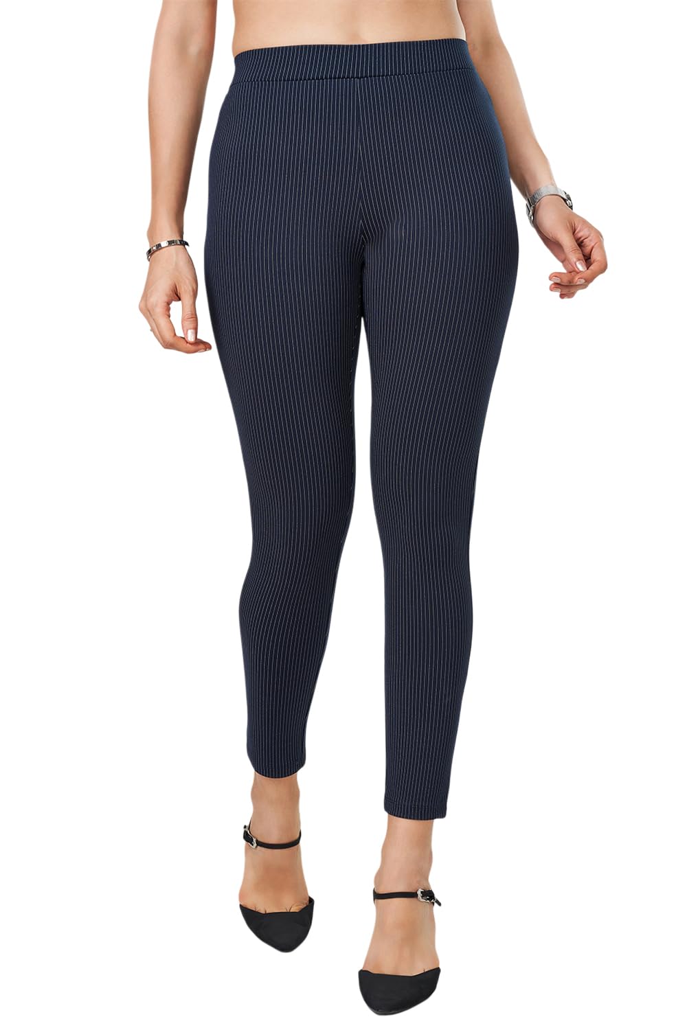 annabelle by pantaloons Women's Skinny Casual Pants-picture-46