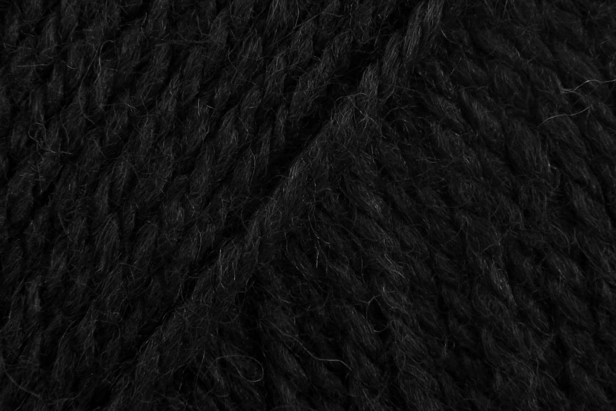 Lana para ganchillo suave Stylecraft Special Aran negra para tejer mantas colchas y jerséis