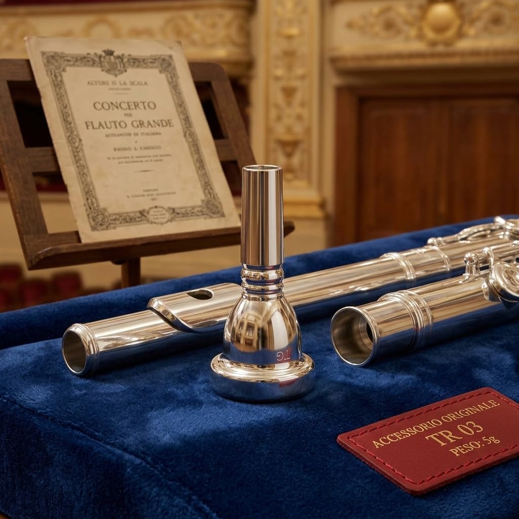 Haofy Bocchino nel Pezzo di Trombon Mund di Tenore Grande Albero - Metallo 12,7 Mm 5g di Accessori Sostituzione TR 03, Suono Premium per i Giocatori di Trombone, per la Maggior Parte dei Tenori,