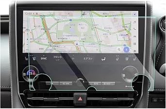 Screen Protector Car Navigation Film For Toyota Alphard Wilfa 40 Series 2024 Tempered Glass Screen Protector 14 Inch Car Infotainment GPS Navigation Display