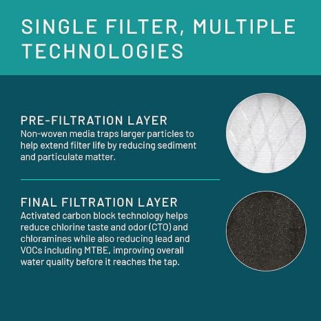 3M Aqua-Pure Under Sink Dedicated Faucet Water Filter System AP-DWS1000LF, 5583103, No Faucet