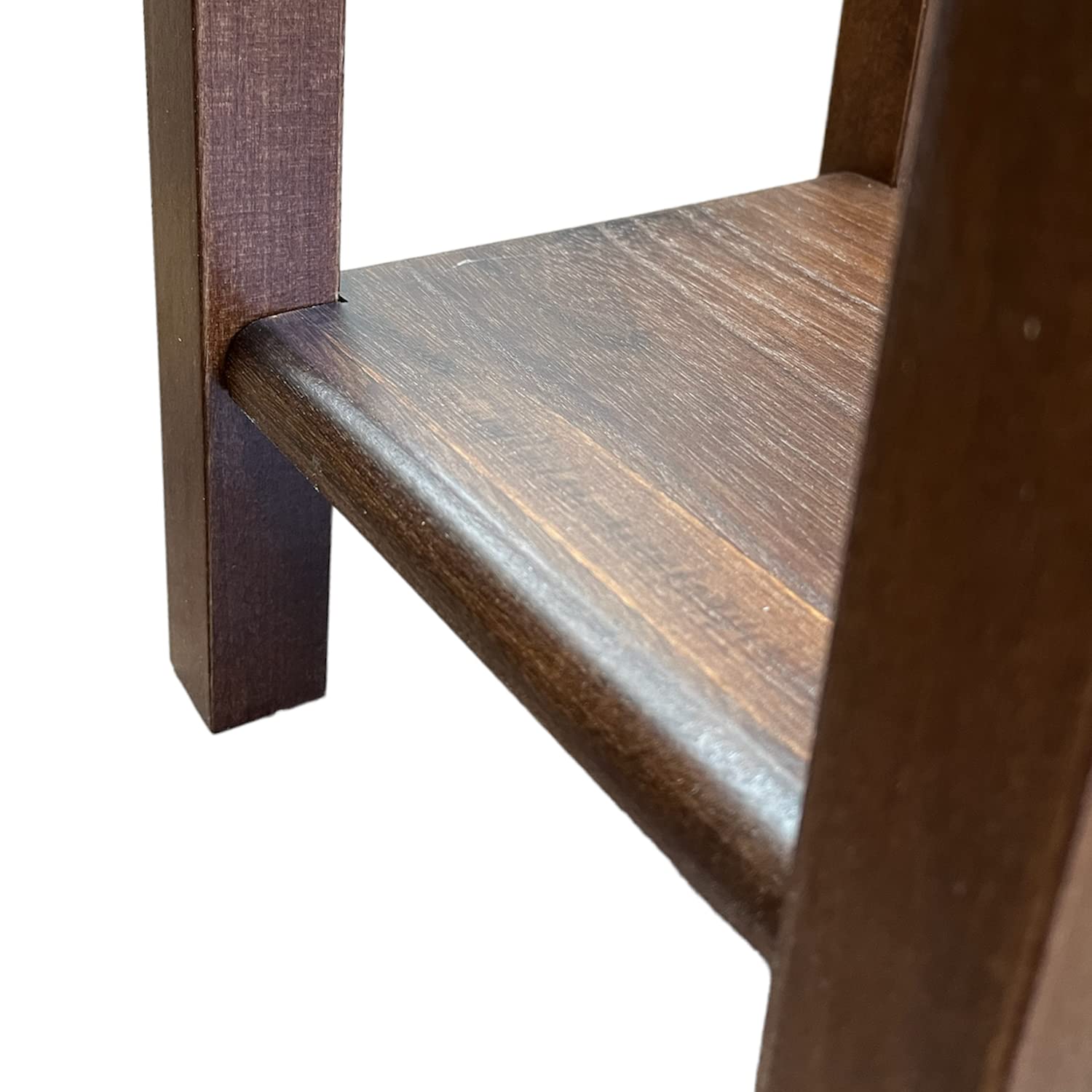 Marvin Colonna In Legno Noce Arredo Casa Ingresso Soggiorno Mobile Portavasi Portatelefono Supporto Ripiani Salvaspazio (97 cm)