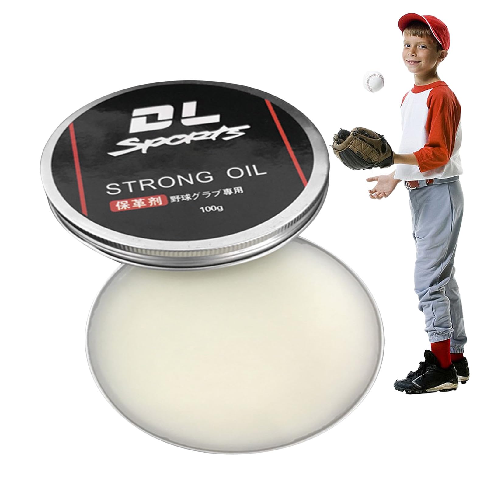 Rhino Wax - Après-shampoing pour gants de baseball (113,4 g) – L'après-shampoing pour gants de baseball ou softball en cuir de qualité supérieure prépare tout gant de baseball pour jeunes ou adultes