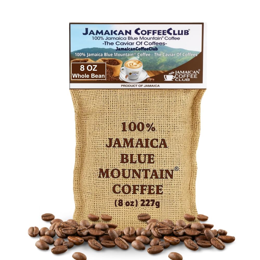 Amazon.com : JamaicanCoffeeClub 100% Blue Mountain Whole Bean