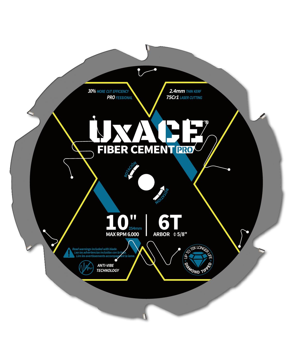 UXACE 60 Tooth Circular Saw Blade - Premium Wood Cutting -20 UXACE 60 Tooth Circular Saw Blade - Premium Wood Cutting -20