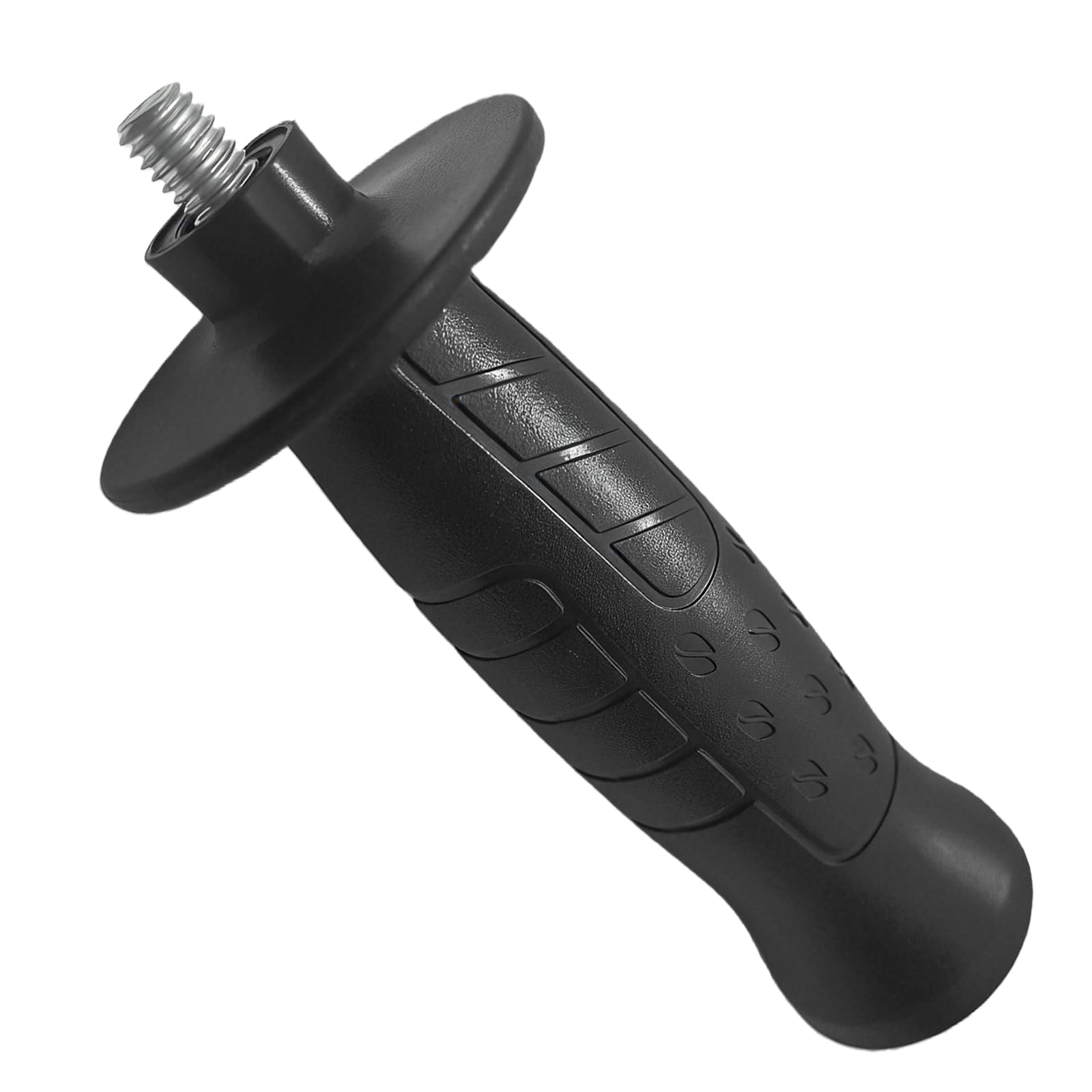 Supporto laterale per smerigliatrice angolare M8, antiscivolo, durevole, accessorio di ricambio per smerigliatrice angolare, compatibile con la maggior parte dei modelli, nero