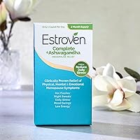 Vista 12 de Estroven Suplemento completo multisíntoma para la menopausia + Ashwagandha para la mujer - Ingredientes clínicamente probados que proporcionan