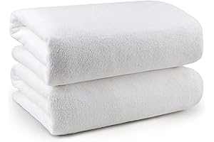 Orighty White Bath Towel - Soft, Absorbent & Quick-Drying Luxury