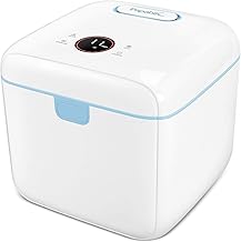 Papablic 4-in-1 UV Light Sanitizer and Dryer, Large Capacity UV-C Cleaner Sanitizing Box with Dual Lamps, for Baby & Whole...