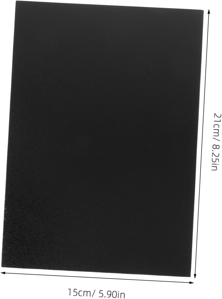 Single Sided Blackboard 21x15cm Desktop Decor Sign, with Pine Base