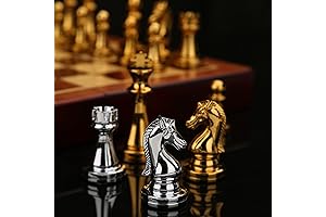 Heavy Metal Chess Pieces: Elevate Your Chess Mastery