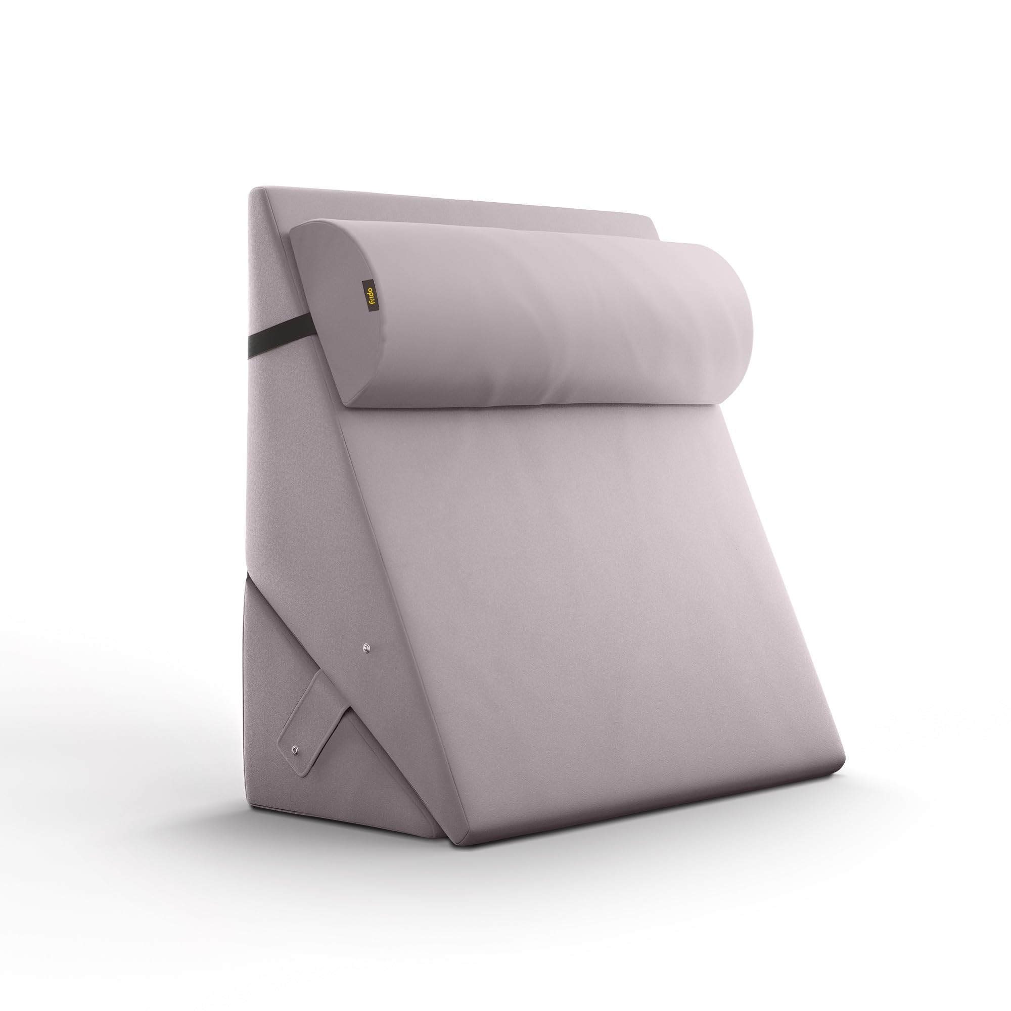 Frido Adjustable Wedge Max Cushion, 12-Way Adjustable Pregnancy Pillow & Leg Elevation Pillow, Relieves Neck, Back & Shoulder Pain, Great for Reading, Sleeping & Relaxing | Slate Grey