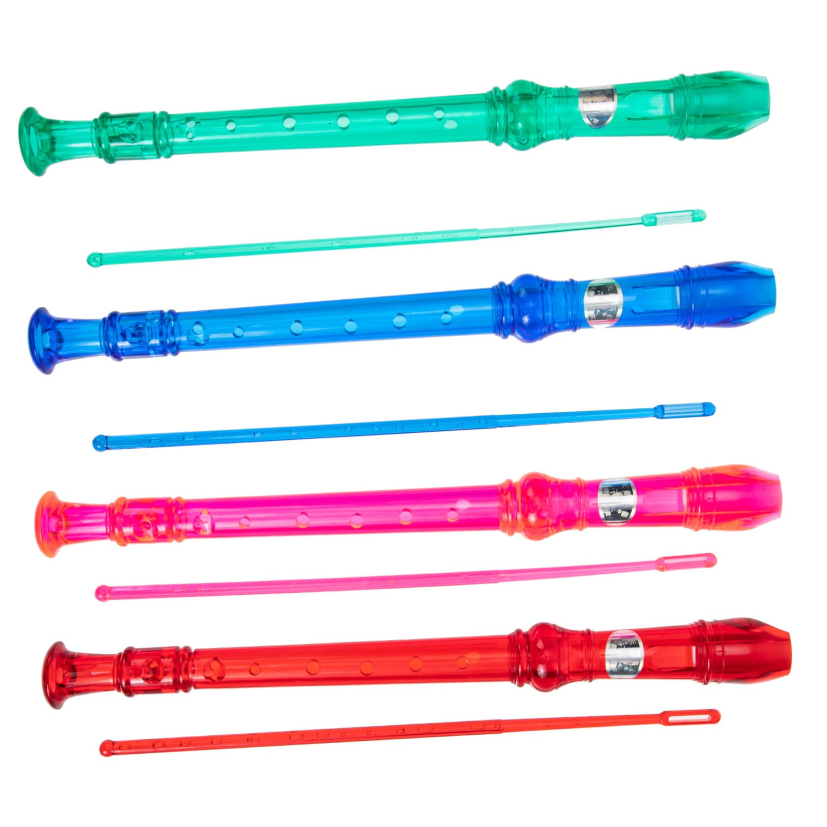 Kisangel Beginner Clarinet Children's Clarinet 8-hole Recorder Mini Soprano Recorder Wind Instrument for Boys and Girls