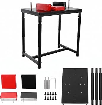 Arm Wrestling Table, Professional Arm Wrestling Battle Table, Armwrestling Training Equipment with Wrist Strap Strength Training Equipment for Gyms Sports Arenas Homes Club Office