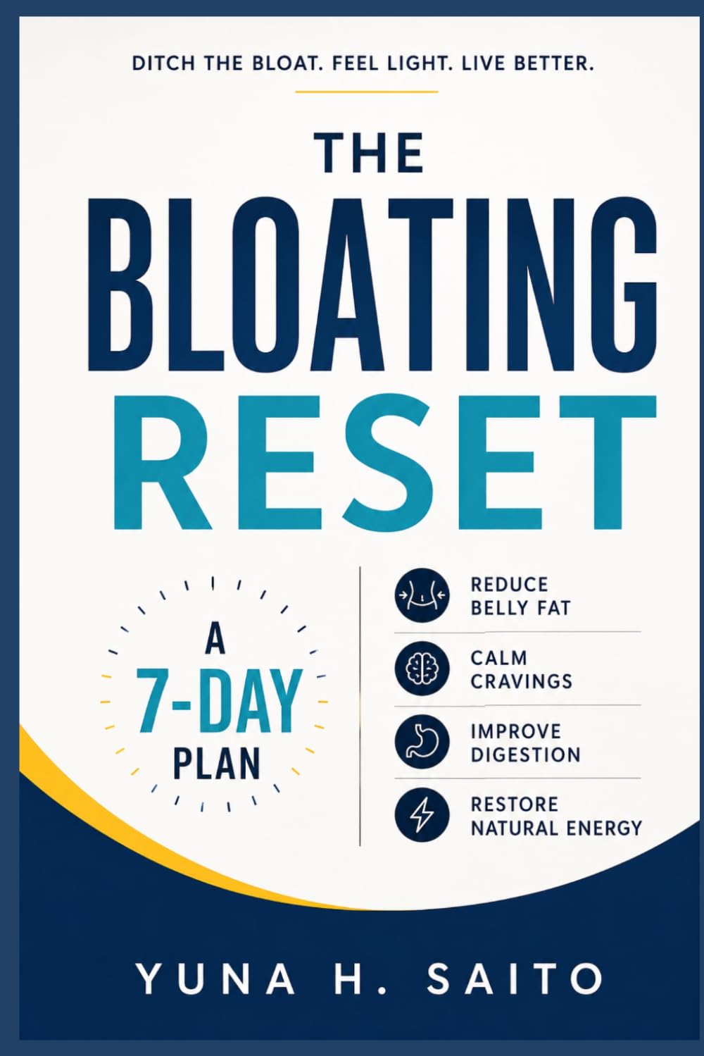 The Bloating Reset: A 7-Day Plan to Reduce Belly Fat, Calm Cravings, Improve Digestion, and Restore Natural Energy