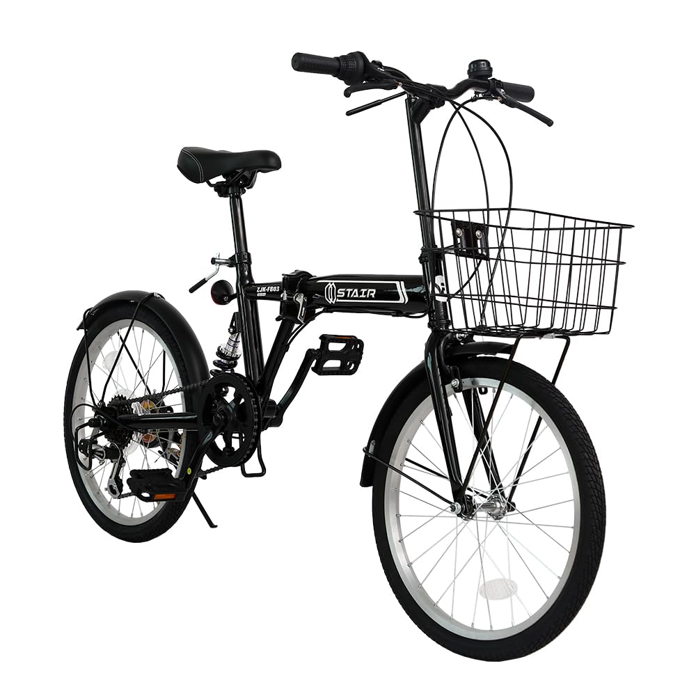 Amazon | 折りたたみ自転車 折り畳み自転車 20インチ シマノ6段変速
