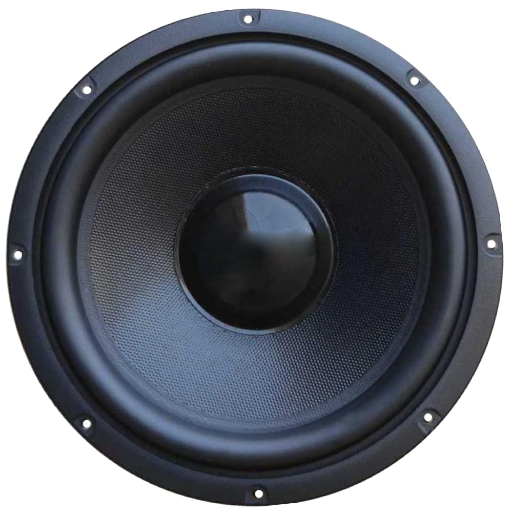 MASTER AUDIO 1 MA20W/4+4 Caisson de Basse 20 cm 200 mm 8" 150 Watts rms 300 Watts Max Double Bobine 4 + 4 ohm Dual Voice Coil Suspension Gomme, 1 pièce