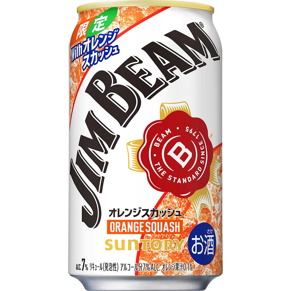 Amazon.co.jp: ジムビーム With オレンジスカッシュ 350ml×24本