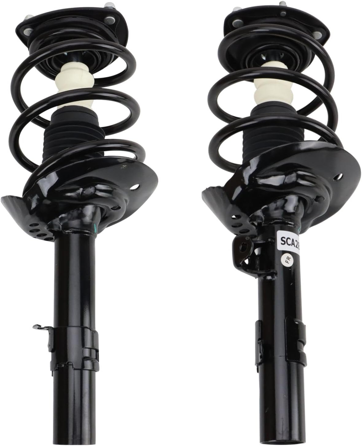 TRQ Front Strut & Coil Spring Assembly Set Driver & Passenger Sides Compatible with 14-17 Honda Accord