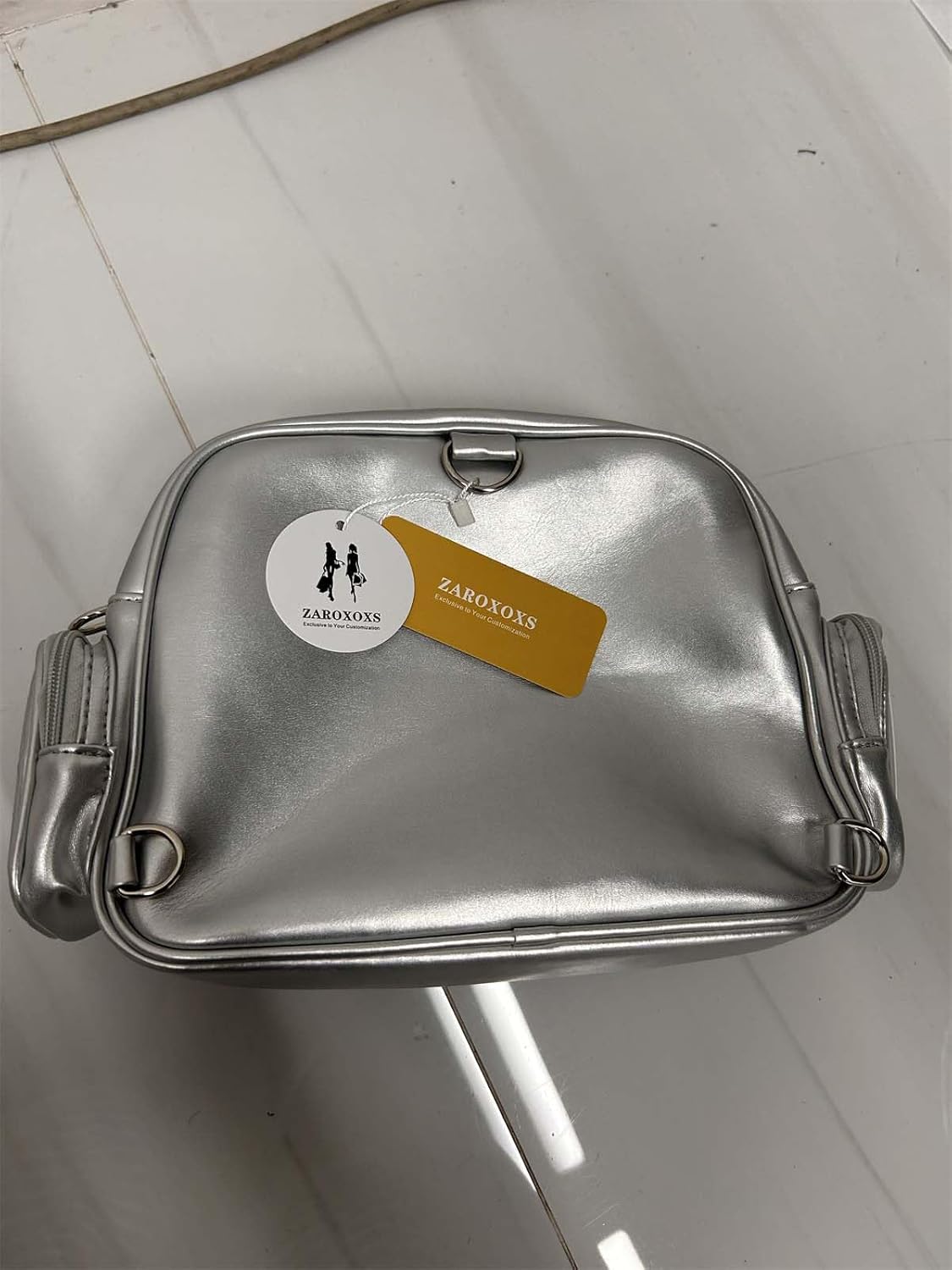 Kawaii Ita Bag Crossbody Bag Cute White Cat Backpack Girls Shoulder Bags Pin Display with Insert - Image 9