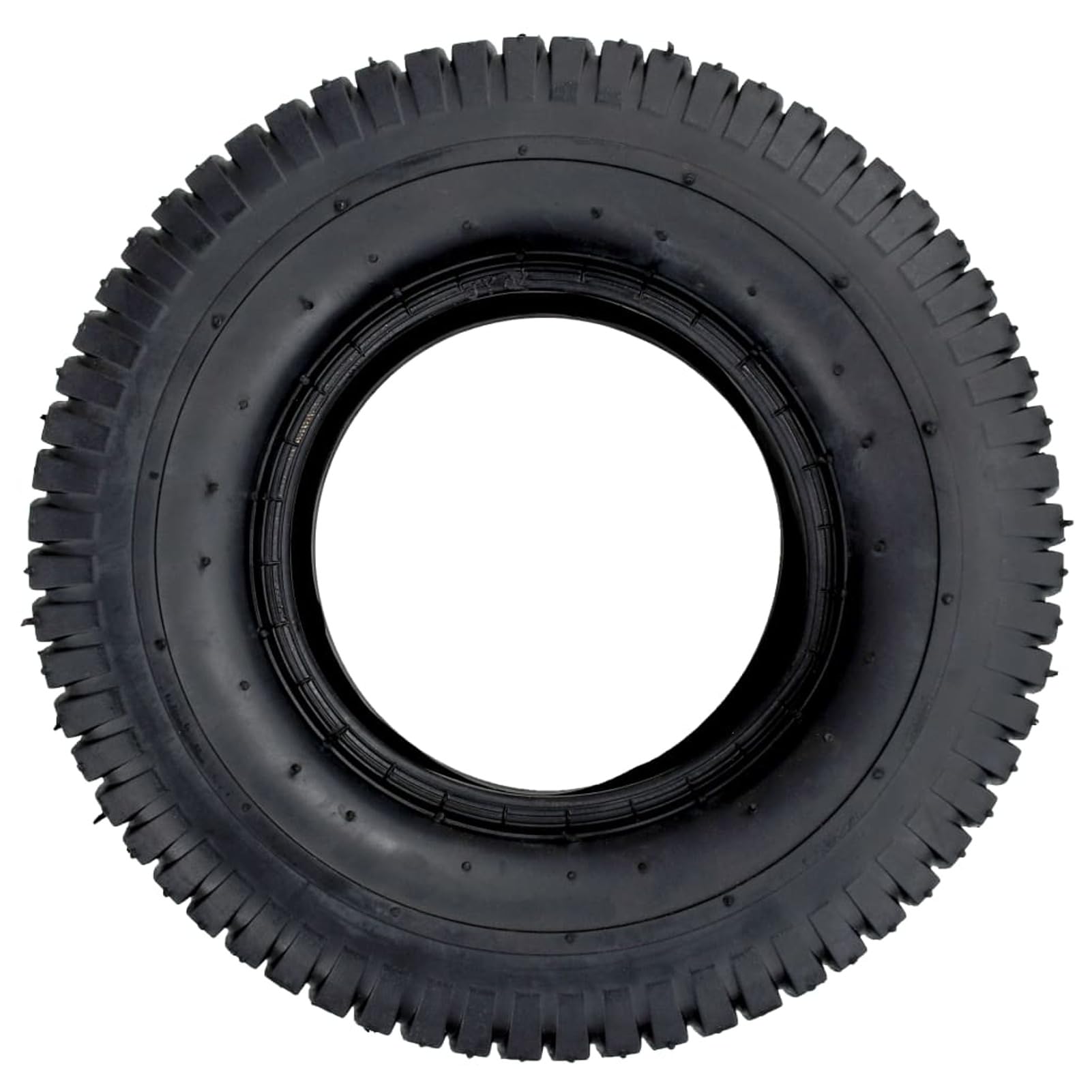 Homgoday Ruedas de Repuesto Antipinchazos para Carretillas y Carros Manuales - 13x5.00-6 4PR, Negro, Goma, 140 kg