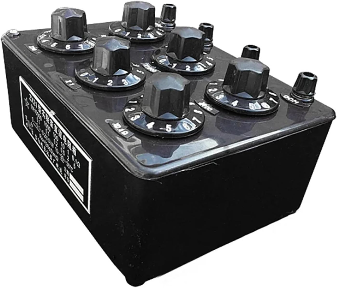 ZX21 Precision Variable Decade Resistor Resistance Box 0.1R