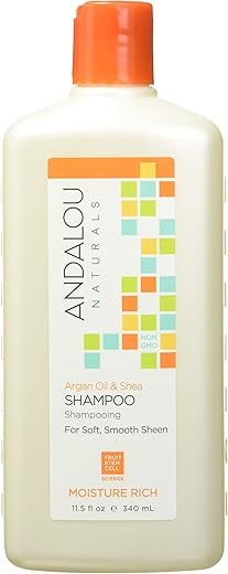 オーガニック ボタニカル シャンプー ナチュラル フルーツ幹細胞 「 ASO モイスチャーリッチシャンプー 」 ANDALOU naturals アンダルー ナチュラルズ