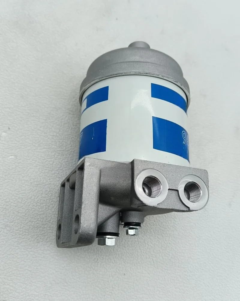 Filtro De Combustible Diésel para Automóvil, Conjunto De Filtro De Combustible 7111-296 2656615 7111296. Compatible con Perkins 1004-4 1004-40 403C-15 403D-11.
