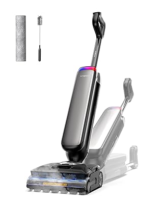 Tineco Floor One S9 Artist Steam Wet Dry Vacuum Cleaner, High-Temp Steam Cleaning, 22kPa Suction, 360° SmoothDrive, Anti-Tangle Design, 185°F Flashdry, Long Runtime, 180° Lay-Flat