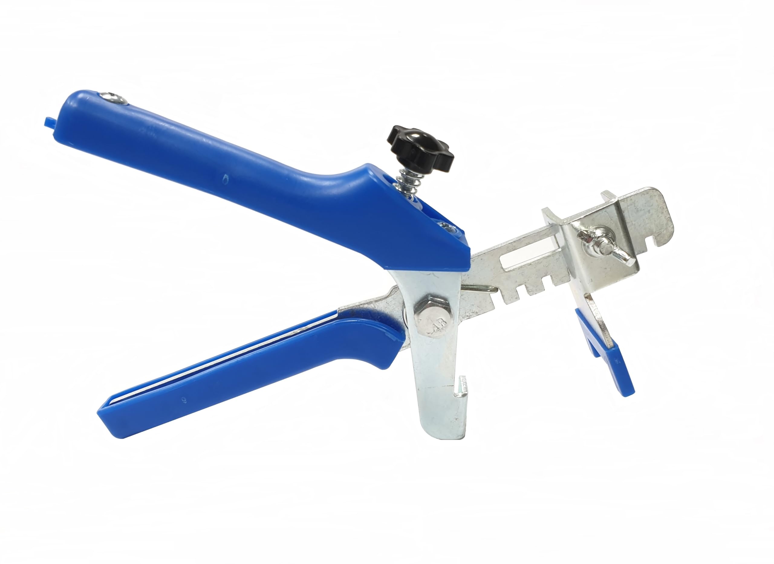 Sistema di livellamento per piastrelle, colore blu, spessore 3 – 12 mm, set XXL, 2 mm, 6000 linguette, 2000 cunei + pinze, sistema di posa delle piastrelle, sistema di livellamento delle piastrelle