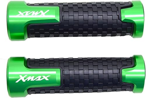 Miniatura 5 de Empuñaduras de manillar de motocicleta para Yamaha Xmax 125 250 300 400 CNC Street & Racing Moto Racing Puños de motocicleta Mango y extremos Azul
