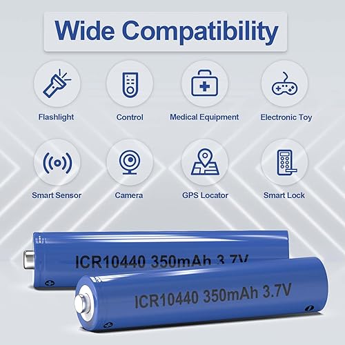Miniatura 13 de perprokay 1400mAh 3.7V ICR 18500 Baterías recargables de iones de litio 4 unidades, batería de iones de litio de 3.7 V 18500 batería recargable