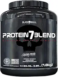 Protein 7 Blend Morango 1,8Kg, Black Skull