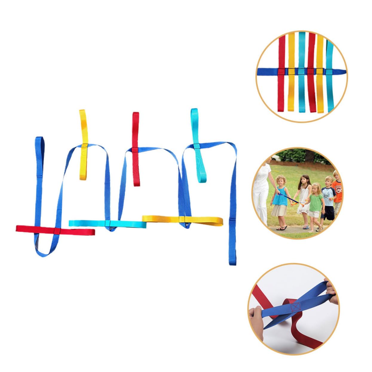 2Pcs Walking Rope Leash for Outdoor Safety Harness for Preschoolers Comfortable Grip Design for Group Activities for Kindergarten and Daycare Use