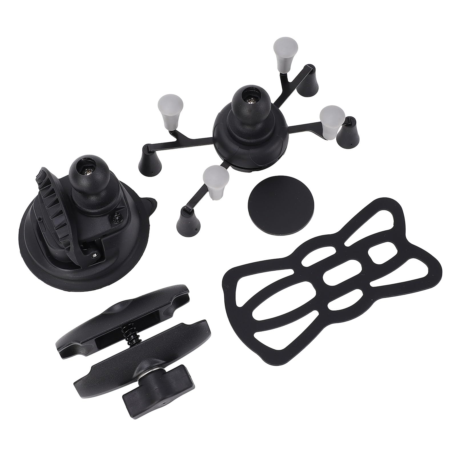 Support de Téléphone X Grip Réglable avec Ventouse Forte pour Tableaux de Bord et Pare-Brise de Véhicules, Angle Réglable de 4,5 à 6,6 Pouces