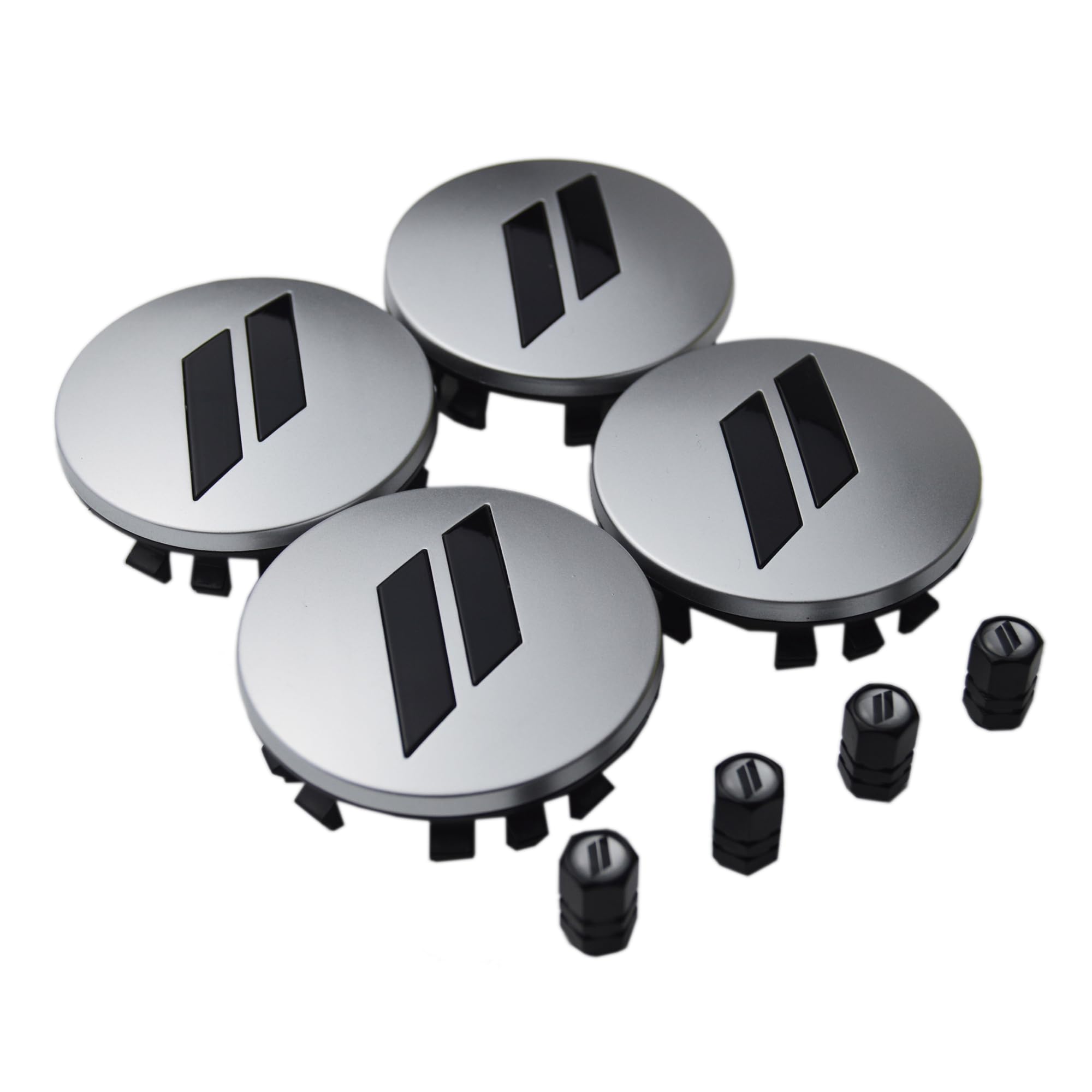 Amazon.com: (Set of 4) 63mm=2.5 inches // Slash Wheel Center Caps