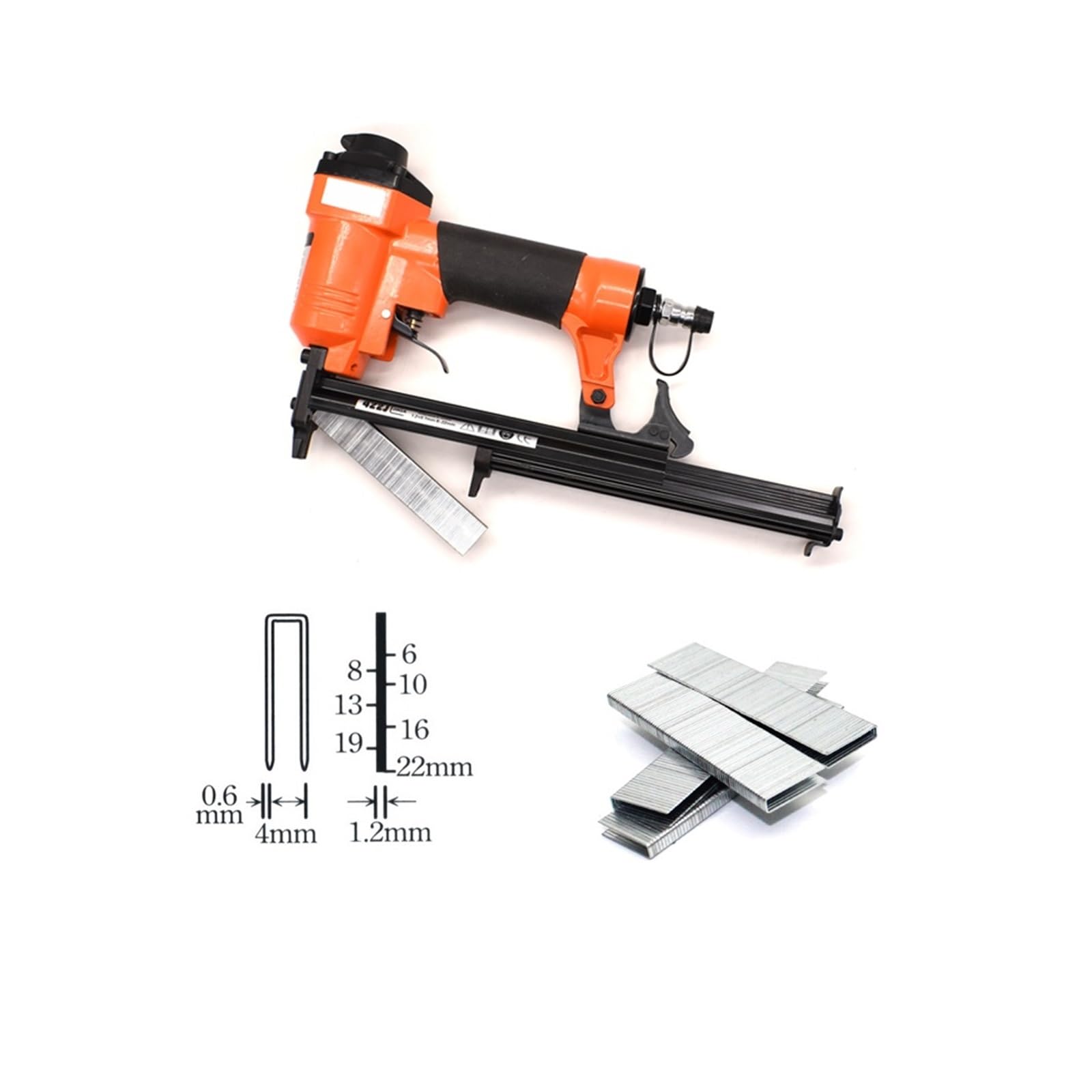 Pistolet do gwoździ, Zszywacz Pneumatyczny 410J-422J Pneumatyczny Zszywacz Do Mebli Obróbka Drewna Zszywacz Pneumatyczny Obróbka Drewna