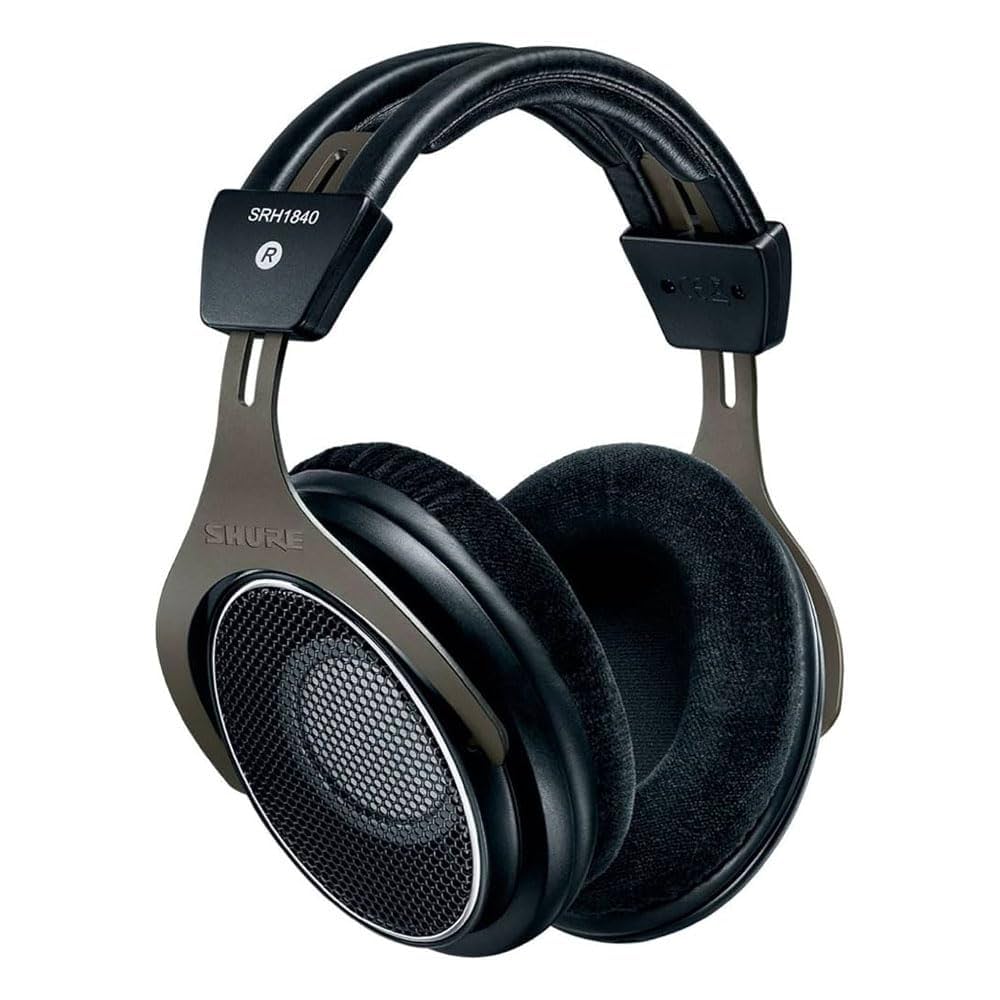 SHURE SRH1840ヘッドホン Shure SRH1840 Professional Open Back Headphones (Black
