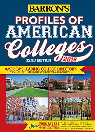Profiles of American Colleges 2016 (Barron's Profiles of American Colleges)