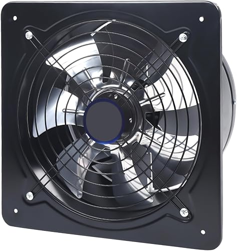 Miniatura 12 de Ventilador de escape de 12 pulgadas, 125 W, 2800 rpm, ventilador a prueba de explosiones, ventilador de aire axial industrial, extractor de