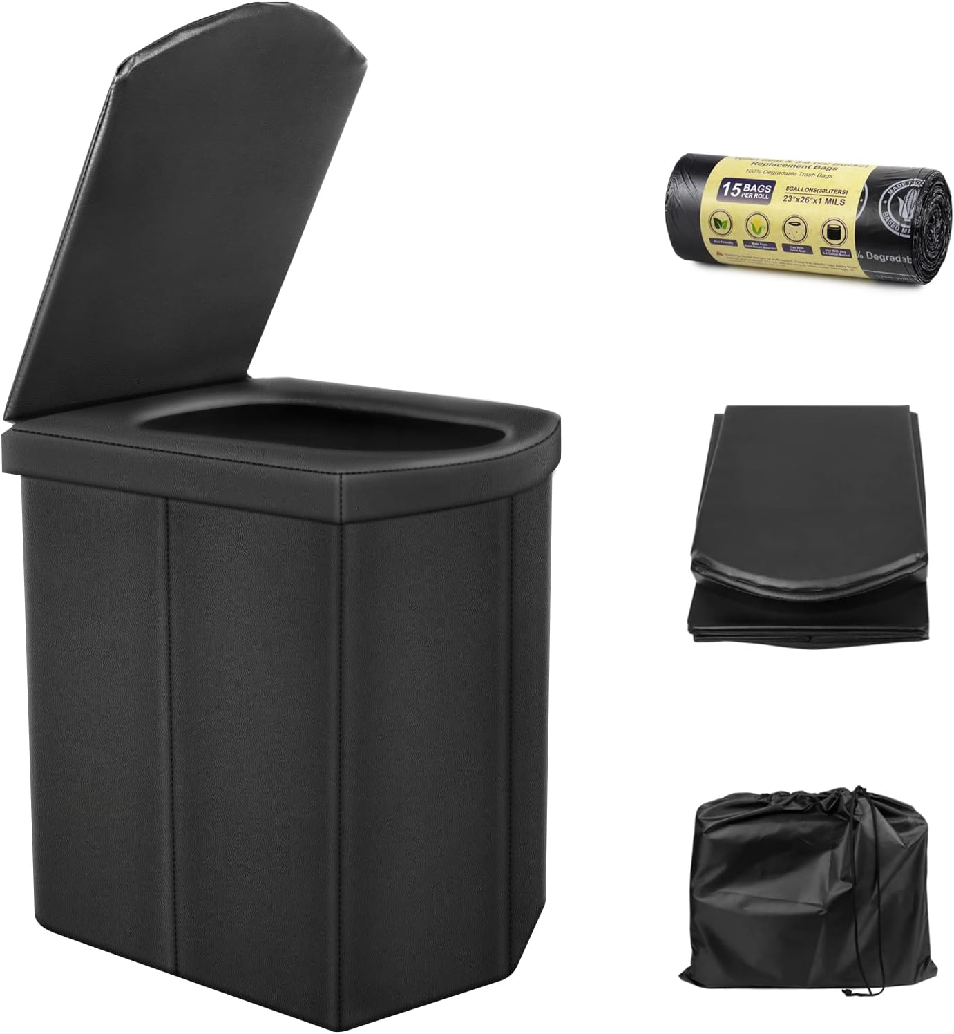 UGarden 2022 Upgrade Portable Folding Toilet for Kuwait Ubuy